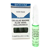 Ampolla Locion Facial Antiarrugas Celulas Madre 3x2ml Biocom