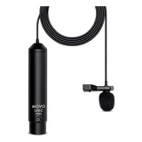 Movo Lv4-c Cardioide Xlr Lavalier Micrófono Phantom Power Co