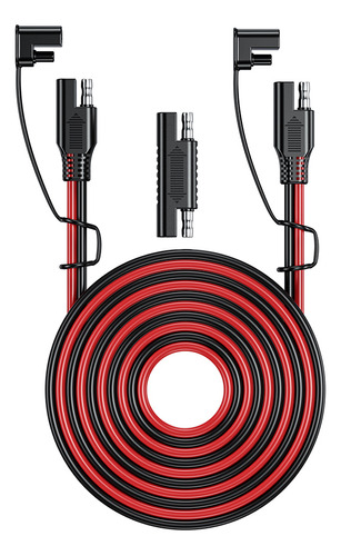 Cabo De Carregamento De Bateria Sae To Sae 16 Awg Solar Plug