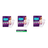 Poise Toalla Nocturna Plenitud Femme 3 Packs X 20 Unidades