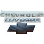 Kit Emblema Chevrolet Luv Dmax 2010 2011 2012 2013 2014 Neg Chevrolet LUV