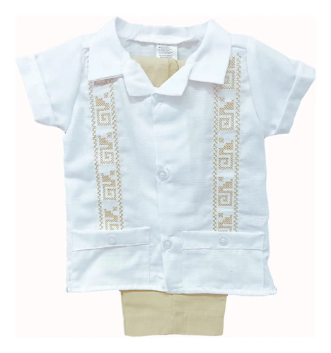 Guayabera Niño Traje Bautizo Niño Talla 6 Años