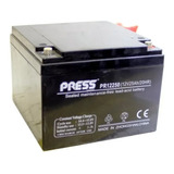 Bateria De Gel Recargable 25 Ampers 12 Volts Marca Press