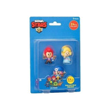 Figuras Coleccionables Brawl Stars Pack De 3 Figuras