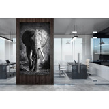 Canvas | Mega Cuadro Decorativo | Elefante Moderno | 140x90