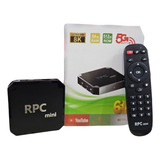 Tv Box Convertidor Smart Tv Ultra Hd 8k 128gb Canales Y App