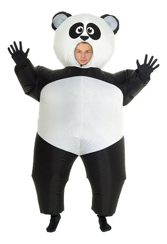 Disfraz Inflable De Fiesta De Panda Gigante Para Adultos