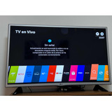 Televisor LG Smart Tv 32  Pulgadas - Detalle En Pantalla