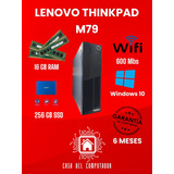 Pc Lenovo  M79 A4 8350 / 3,5 Ghz / Ssd 256 Gb 16 Gb Ram 