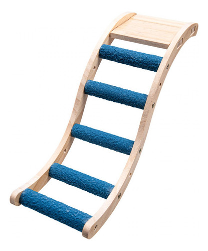 Escalera De Madera Para Escalar Hámster Y Loro, Soporte