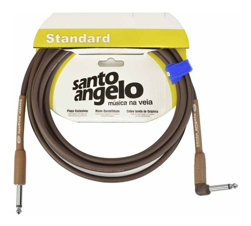 Cabo Santo Angelo Acoustic Para Violão 7,62m Plug L