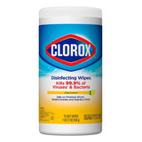 Clorox Toallas Húmedas Desinfectantes Aroma Limón 75