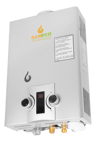 Boiler De Paso Gaxeco Calentador Instantaneo Agua Gas Nat