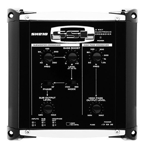 Tormenta Sonido Sx210 2 Vías Del Coche Crossover Electrónico
