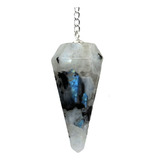 Increíble Péndulo De Cristal Con Piedras Preciosas, Arcoíris