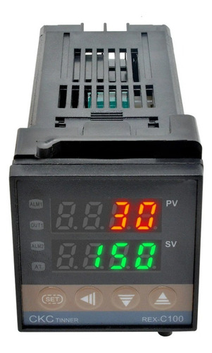 Control De Temperatura Digital Rex-c100 110-240v Salida Rele