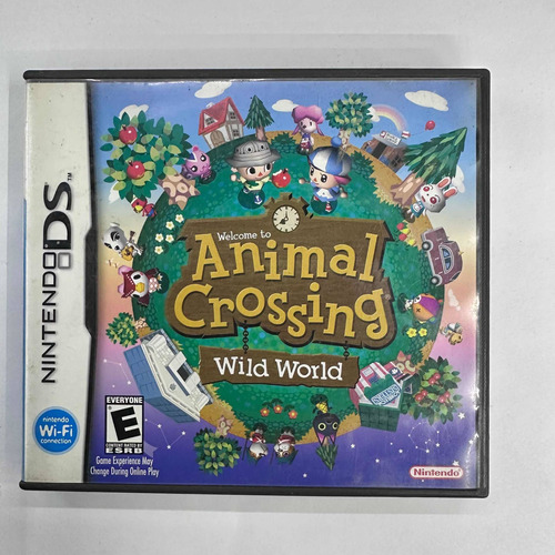 Animal Crossing Wild World Nintendo Ds *play Again*