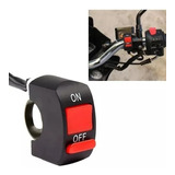 Ficha Tecla Boton Switch Interruptor On/off Para Faros Moto