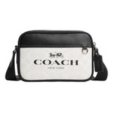 Mariconera Coach Crossbody Graham Signature En Cuero Hombre