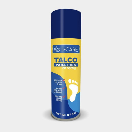 Ucare Talco Pies Spray 140 Gr