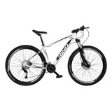 Bicicleta Aro 29 Rino Everest 27v - Alivio - 7.0 Cor Branco Tamanho Do Quadro 17