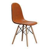 Silla Eames Efecto Cuero Vincenzi