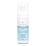 Espuma De Limpeza Facial Natural 50ml - Herbia Herbia