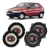 Kit Alto Falante Fiat Palio G1 1996 A 2002 Bravox 200w Rms