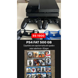 Playstation 4 - Ps4 Fat 500 Gb