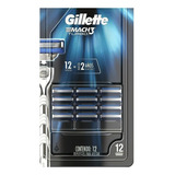 12 Repuestos Gillette Mach3 Turbo