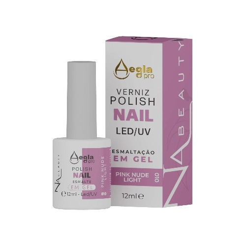 Aegla Verniz Polish Esmalte Em Gel Led/uv Nabeauty 12ml