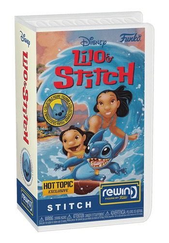 Stitch Hot Topic Funko Vhs Rewind Cerrado Lilo And Stitch