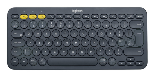 Teclado Bluetooth Logitech K380 Qwerty Negro Multi Device