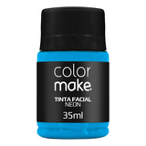 Tinta Líquida Facial Azul Neon 35ml - Colormake
