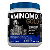 Aminomix Gold Suplemento Vitamínico P/ Animais -100g 