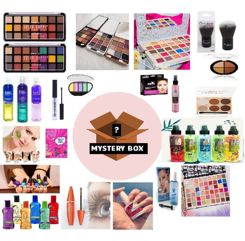 Mystery Box Maquillaje Nacional Makeup Caja Sorpresa 10prod