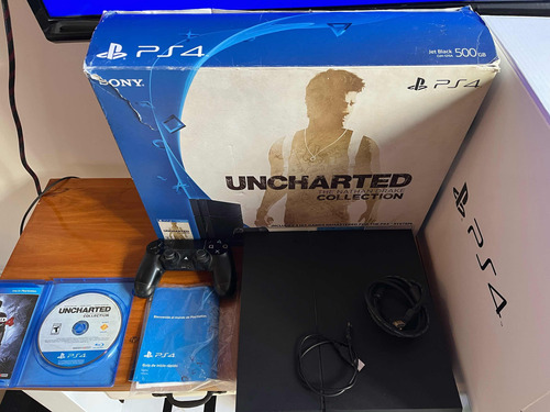 Ps4 Fat (cuh-1215a) Uncharted: The Nathan Drake Collection