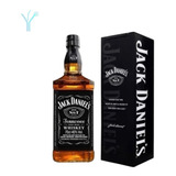 Jack Daniels Nº7 Whisky 1 Litro Com Estojo Lata Original