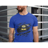 Polera Unisex Batman Pecho Superman Estampado Algodon