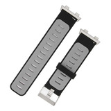 Watch Band Compatible For Oppo Watch 2, 46mm Soft Silicone S