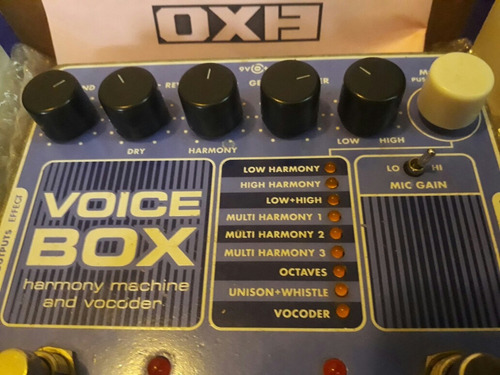 Armonizador Voz Voice Box Vocoder Electro Harmonix Permuto