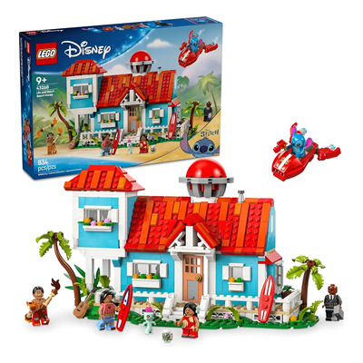 Lego Disney 43268 Casa En La Playa De Lilo Y Stitch 834 Stitch 2