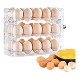 Organizador De Huevos De 3 Niveles Para 30 Huevos