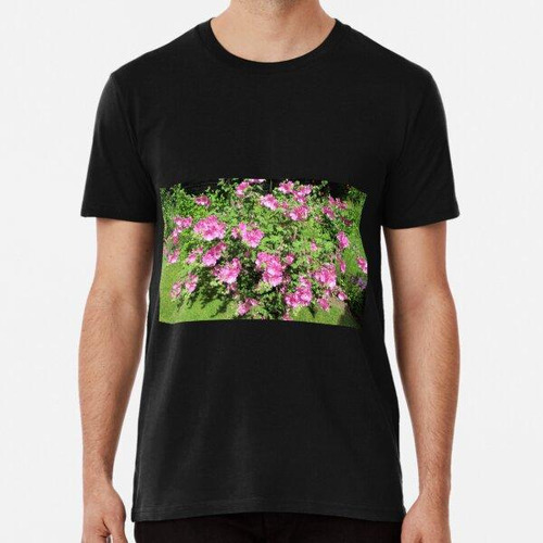 Remera Flowers Out Of Control. Algodon Premium