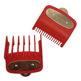 Kit Pentes Clip De Metal Vermelho Disfarce Wahl 0.5 E 1/0.5 