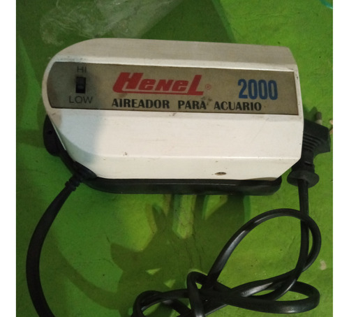 Aereador Para Acuario Henel-2000