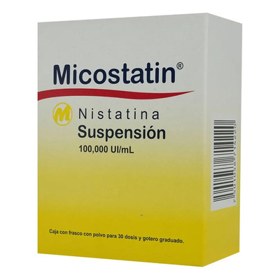 Micostatin Suspensión 100000 Ui\u002Fml, 1 Frasco 30 Ml | Envío gratis