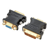 Dtech Adaptador Dvi A Vga Dvi-d Macho A Vga Hembra Converti.