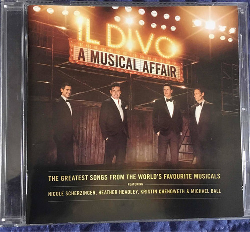 Il Divo. Cd Usado. A Musical Affair.