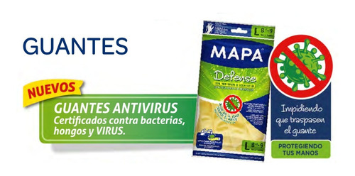 Mapa Guante Antivirus Defense - Los Talles